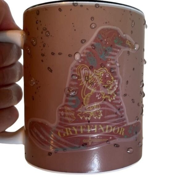 Harry Potter Mug Hogwarts House Sorting Hat color Change Gryffindor New Gift - Picture 8 of 10